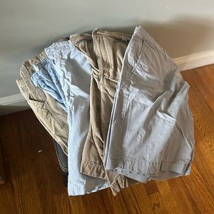 Mens Size 38 Shorts Izod Amazon Essentials Old Navy Van Heusen Bundle